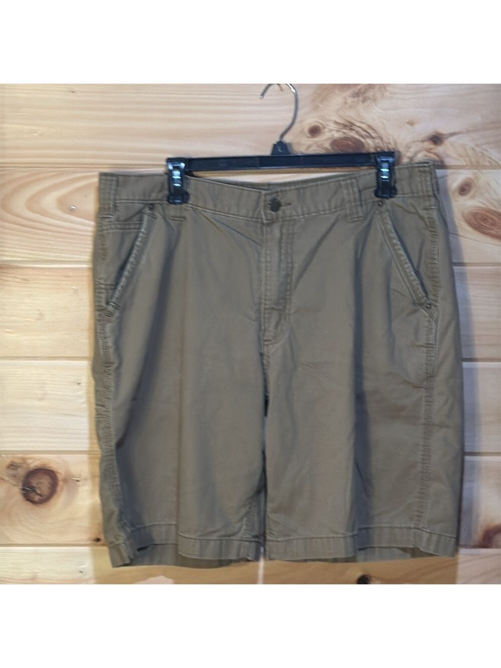Carhartt Tan Cargo Shorts Relaxed Fit Size 36